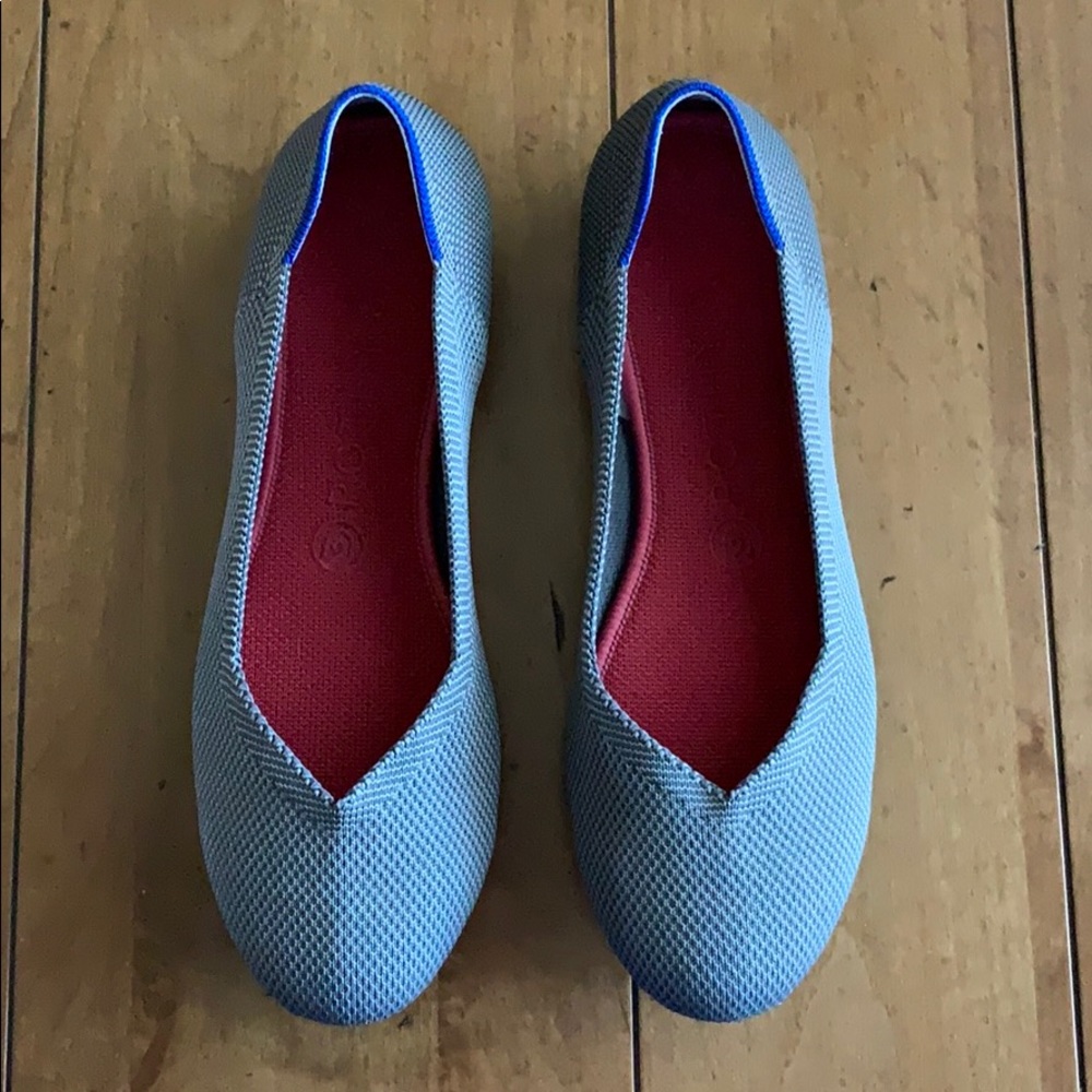 Rothy’s grey shoes